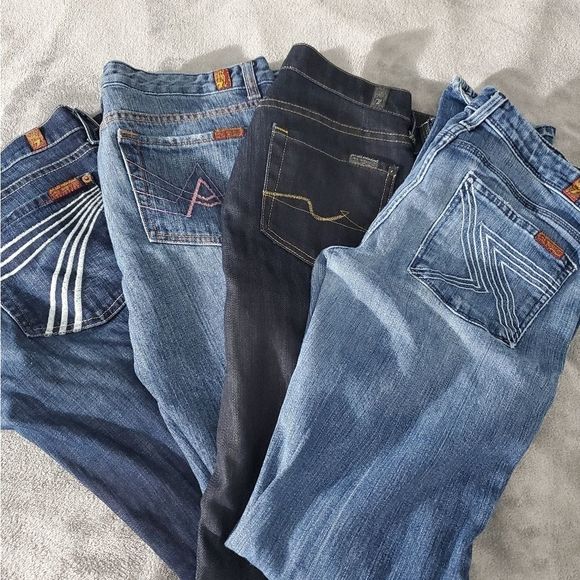 YOUR FAVORITE NAME BRANDS Premium Denim. 100s of Jeans Sz 00-18 - Picture 6 of 7